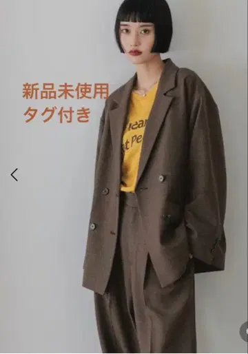 [ 새상품 ] LOWRYS FARM 로리즈팜 라나 테크 더블 자켓