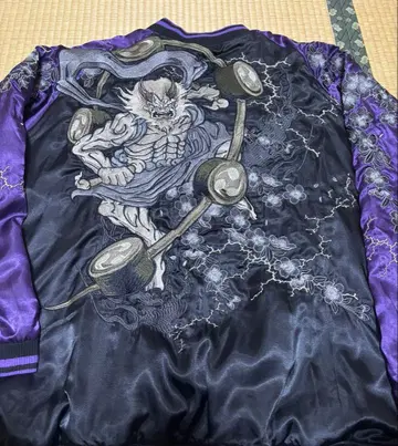 초레어!! 스카잔 킹 사이즈(6L) 리버서블 풍신뇌신 카라쿠리타마시