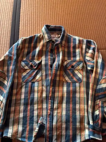 Alcarza 체크 무늬 셔츠 L 사이즈