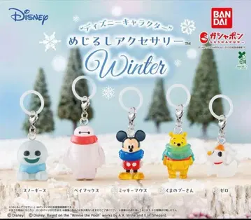 디즈니 메지루시 액세서리 WINTER 윈터 4개