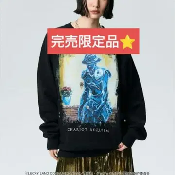 JOJO 죠죠 glamb 그램 맨투맨 C R 블랙M