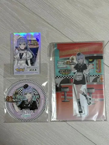 샤니마스 빅카메라 스즈키 하나 아크릴 스탠드 & 코스터 세트