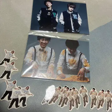 move 엽서 세트 2종, 물웅덩이 본드 프레이크 씰 15장