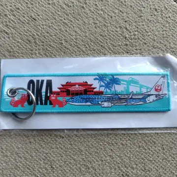 [ 미개봉 새상품 미사용 ] JAL 오키나와 플라이트 택 자루