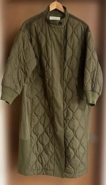 PUAL CE CIN 이소재 믹스 롱 코트