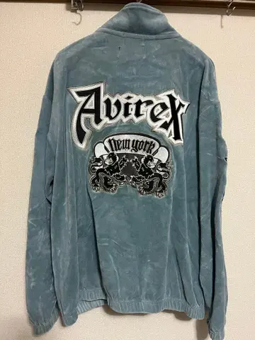 XLARGE x AVIREX 벨루어 재킷