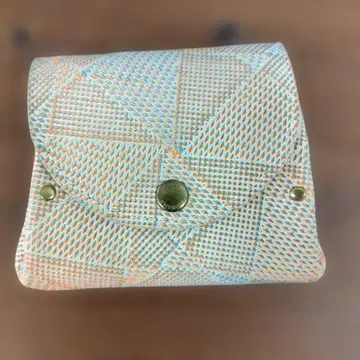 [지갑] TACHIYAMA YUICHI 기하학 패턴 접이식 지갑