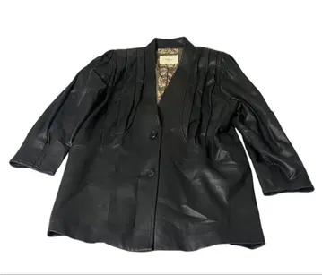 Glory ORIGINAL 빈티지 가죽 자켓 안감 꽃무늬