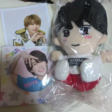 A!Group 스에자와 군 치비누이 & 캔뱃지 세트