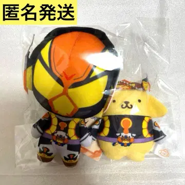 가면라이더 가브 산리오 커플 봉제 인형 세트 가면라이더 브람 푸딩