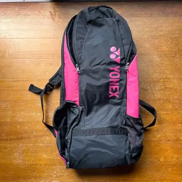 YONEX 테니스 라켓백 블랙/핑크