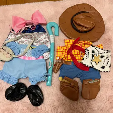 토이스토리 우디 보핍 유니베어 코스튬 2개 세트