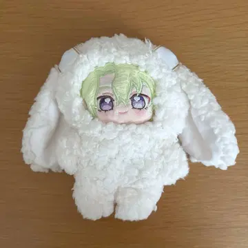 봉제인형 의류 늘어진 귀 화이트 토끼 리본 이츠누이 코스마스