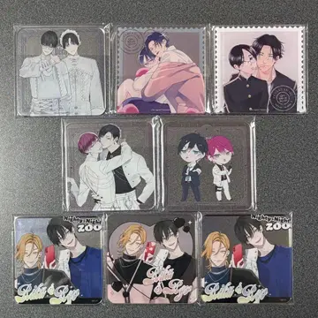 Qpa DRINK STAND 콜라보 카페 본점 BLANC 아크릴 코스터