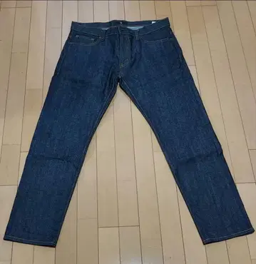 [ 35인치 새상품급 ] 유니클로+J 적귀 셀비지 데님 W35