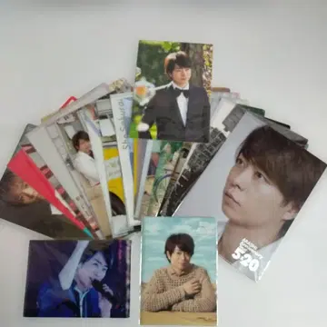 아라시 사쿠라이 쇼 클리어 파일 25장과 아트 카드