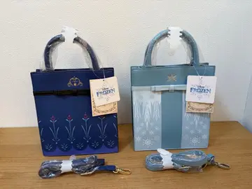 디즈니  안나 엘사 2way 토트백 x 2 미사용 눈의 여왕