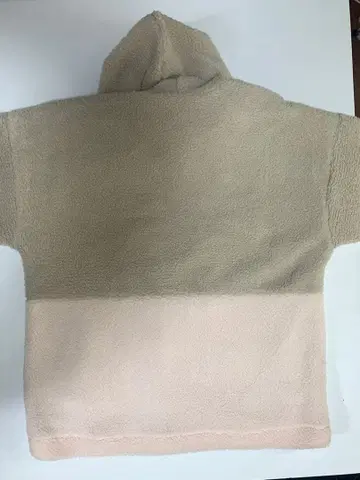 adidas 플리스 자켓 후드 부착 베이지/핑크