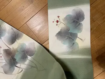 나고야 오비 말차색