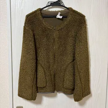 새상품급 스콧 클럽 계열 보아 자켓 M 사이즈 올리브