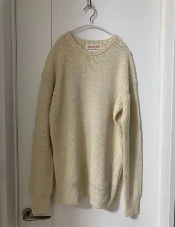 NICENESS 크루넥 스웨터 M 사이즈 아이보리