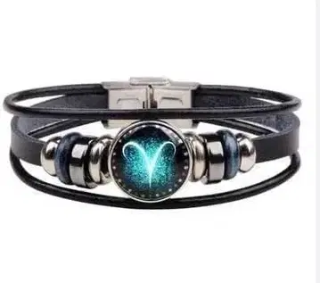 [ N027 ] 남성용 팔찌 블랙 여성용 액세서리