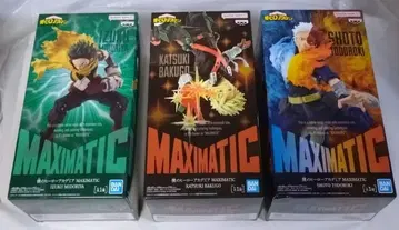 MAXIMATIC 나의 히어로 아카데미아 피규어 3종 세트