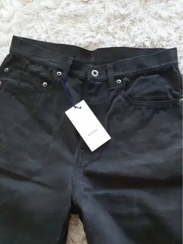 KUON 쿠온 먹물 염색 데님 팬츠 Dark Gray / 30