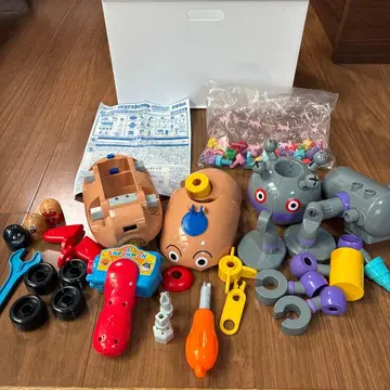 조립 DIY 나사나사 호빵맨호와 나사나사 다다단DX