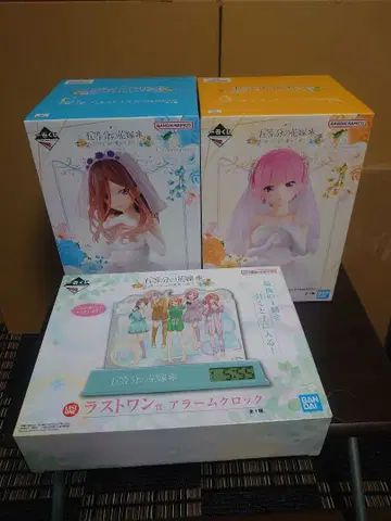 5등분의 신부 제일복권 A상 C상 라스트원상 (모두 미개봉)