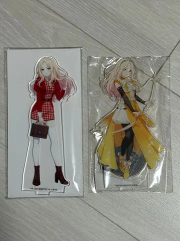 십왕성남 아크릴 스탠드 2개 세트 학마스