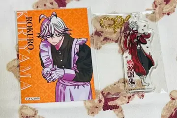 도원암귀 유루스타 아크릴 키링 메이드 특전 카드 수술 로쿠로