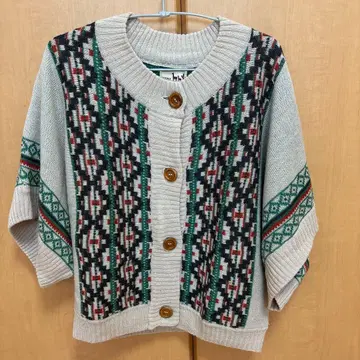 티티카카 에스닉 니트 가디건