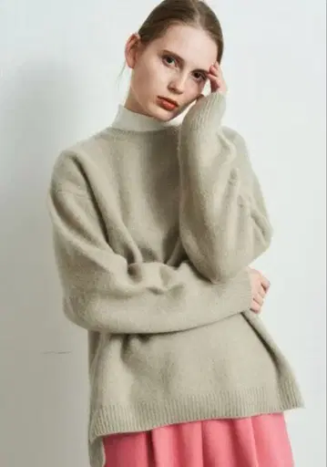 ELENDEEK 화이트 야크 크루넥 풀오버