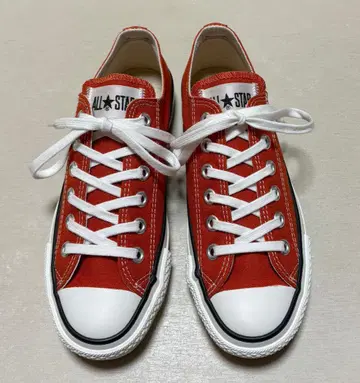 컨버스 일본제 올스타 J 딥 오렌지 OX 23.5cm 새상품