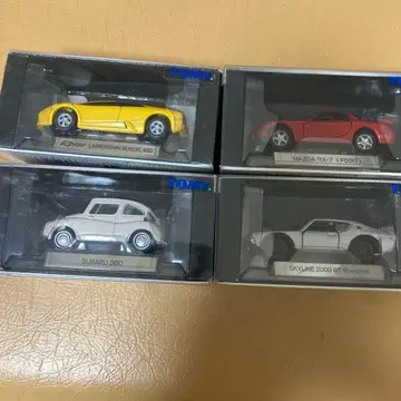 토미카 리미티드 미니카 4대 세트