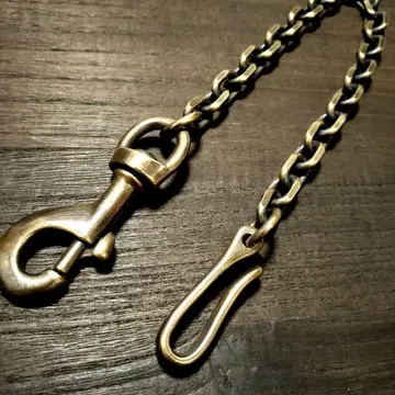 놋쇠 훈증 팥 12mm 지갑 체인 빈티지 브라스 나스칸