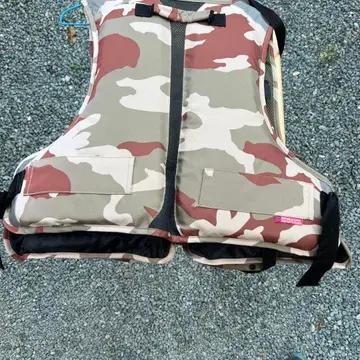 구명 조끼 카모플라쥬 버스 낚시용