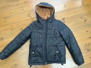 엑스걸 아우터 퍼프 점퍼 리버서블