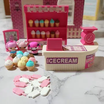 아이스크림 가게 잡화 인형 세트