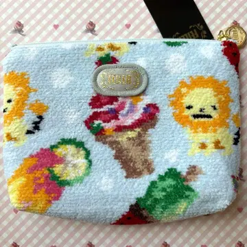 [ 레어 ] FEILER 아이스크림 라이온 파우치 바니스뉴욕