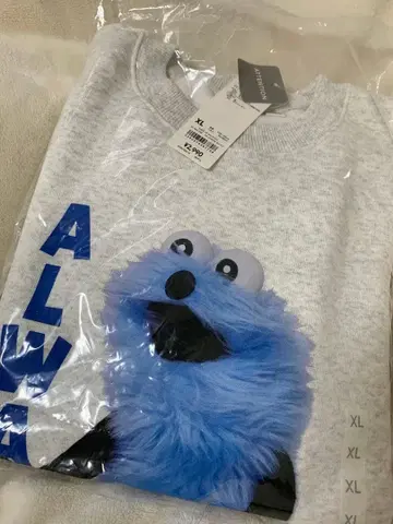 GU 퍼펫 스 헤비 웨이트 맨투맨 풀오버 XL [ 미사용 새상품 ]