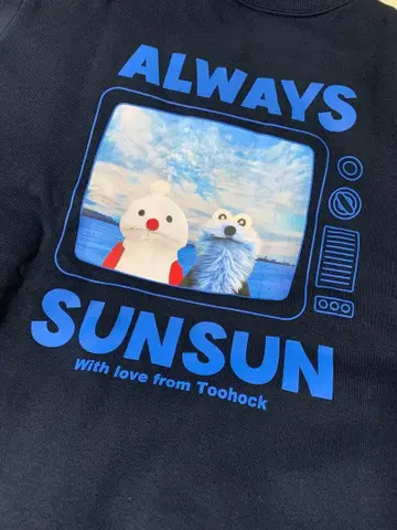 [ 미사용 새상품 ] GU 헤비웨이트 맨투맨 풀오버 퍼펫 순순 XL