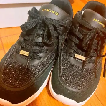 HIMIKO 블랙 스니커즈 23.5cm