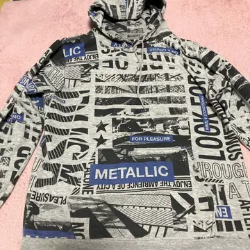 그레이 그래픽 후드티 속기모 BEAUMERE L 사이즈 xl 겨울에