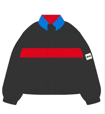 babymonster 나일론 자켓 BLACK