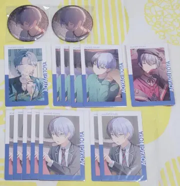 프로세카 아오야기 토야 에피카 금박 글리터 캔뱃지 그리캔