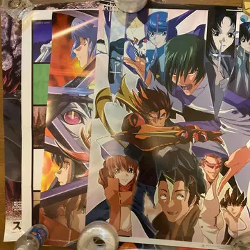 스크라이드 B2 포스터 4개 세트