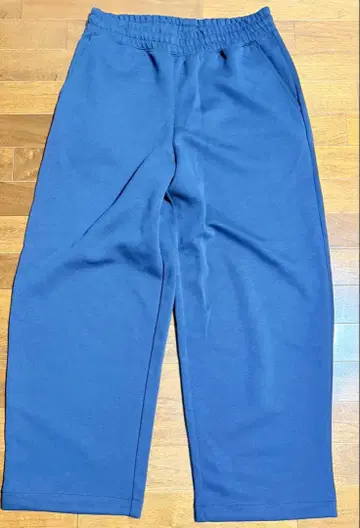 유니클로 C 맨투맨 와이드 팬츠 NAVY