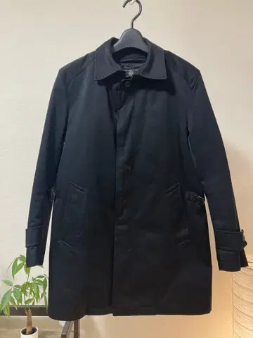 맨즈 비기 블랙 스텐카라 코트 M 사이즈 라이너 포함